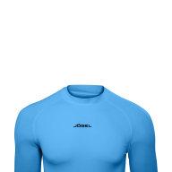 Футболка компрессионная с длинным рукавом JOGEL Camp PerFormDRY Top LS, голубой - downloaded from prime-sport.ru