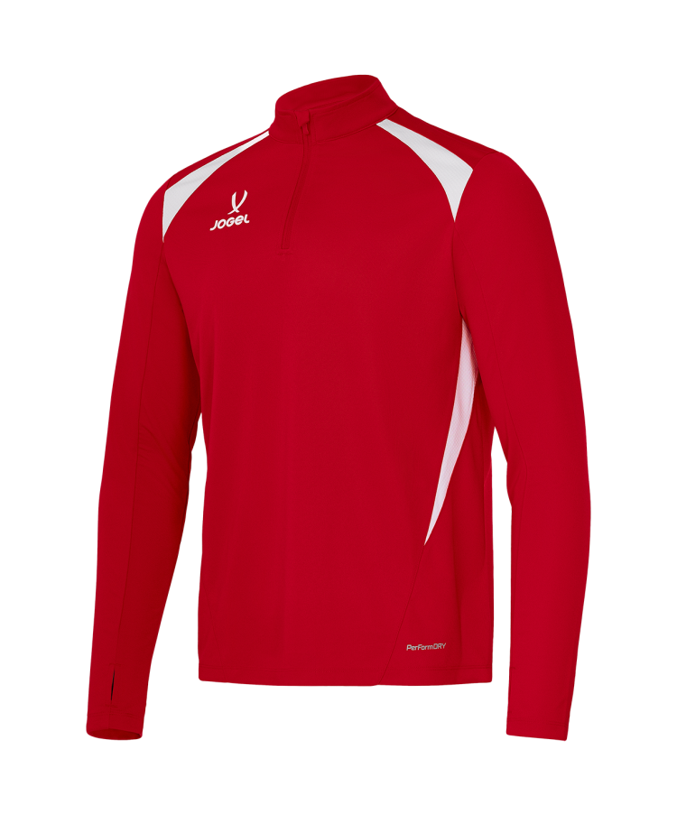 Джемпер тренировочный JOGEL DIVISION PerFormDRY Training 1/4 Zip Top, красный, детский