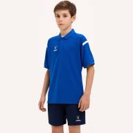 Поло JOGEL CAMP 2 Poly Polo, синий - Поло JOGEL CAMP 2 Poly Polo, синий