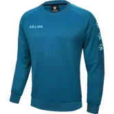 Свитшот KELME Knitted Round Neck Sweater Light Blue - Свитшот KELME Knitted Round Neck Sweater Light Blue
