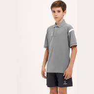 Поло JOGEL CAMP 2 Poly Polo, серый - Поло JOGEL CAMP 2 Poly Polo, серый