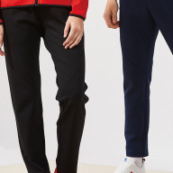 Брюки KELME Men's Knitted Straight Trousers Black - Брюки KELME Men's Knitted Straight Trousers Black
