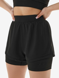 Шорты-велосипедки FN Blackout Shorts 2 in 1 Black