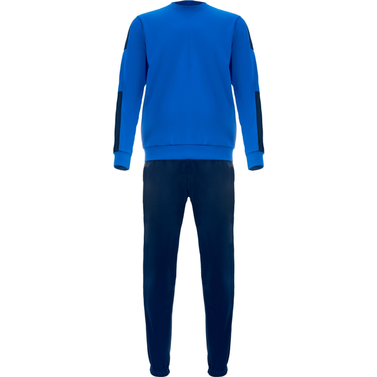 Костюм тренировочный TORRES Professional Training, K-2101-063-S, р.S, полиэстер, васильково-т.синий