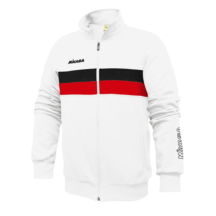 Куртка от костюма MIKASA MT552-078-3XL, р.3XL, 70% хлопок 30% полиэстер, белый