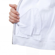Костюм спортивный MIKASA MT537/530-022-2XL, р.2XL, 70% хлопок, 30% полиэстер, бело-серый - Костюм спортивный MIKASA MT537/530-022-2XL, р.2XL, 70% хлопок, 30% полиэстер, бело-серый