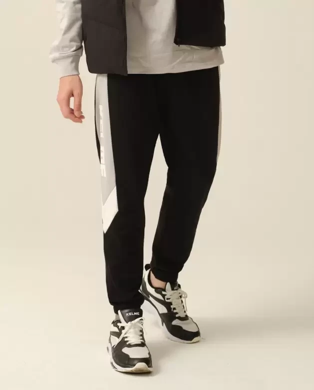 Брюки KELME Knitted Trousers (Black/Grey)
