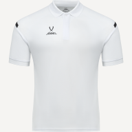 Поло JOGEL CAMP 2 Poly Polo, белый - Поло JOGEL CAMP 2 Poly Polo, белый