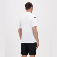Поло JOGEL CAMP 2 Poly Polo, белый - Поло JOGEL CAMP 2 Poly Polo, белый