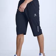 Бриджи KELME Men's Woven Cropped Trousers Black - Бриджи KELME Men's Woven Cropped Trousers Black