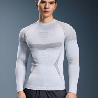 Термобелье (верх) KELME Long-sleeved Bodysuit Grey - Термобелье (верх) KELME Long-sleeved Bodysuit Grey