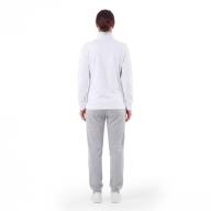 Костюм спортивный MIKASA MT537/530-022-3XL, р.3XL, 70% хлопок, 30% полиэстер, бело-серый - Костюм спортивный MIKASA MT537/530-022-3XL, р.3XL, 70% хлопок, 30% полиэстер, бело-серый