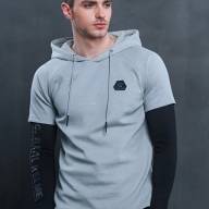 Худи KELME Men's Pullover Hoodie Grey - Худи KELME Men's Pullover Hoodie Grey