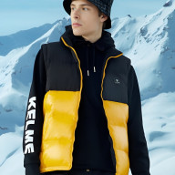 Жилет KELME Down Vest (Yellow/Black) - Жилет KELME Down Vest (Yellow/Black)