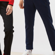 Брюки KELME Men's Knitted Straight Trousers Dark Blue - Брюки KELME Men's Knitted Straight Trousers Dark Blue