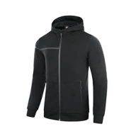 Толстовка KELME Men's Hooded Jacket Black - Толстовка KELME Men's Hooded Jacket Black