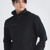 Толстовка KELME Men's Hooded Jacket Black - Толстовка KELME Men's Hooded Jacket Black