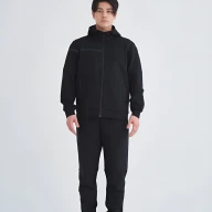 Толстовка KELME Men's Hooded Jacket Black - Толстовка KELME Men's Hooded Jacket Black