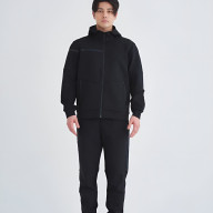Толстовка KELME Men's Hooded Jacket Black - Толстовка KELME Men's Hooded Jacket Black