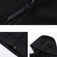 Толстовка KELME Men's Hooded Jacket Black - Толстовка KELME Men's Hooded Jacket Black