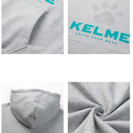 Худи KELME Hooded Sweater Grey - Худи KELME Hooded Sweater Grey