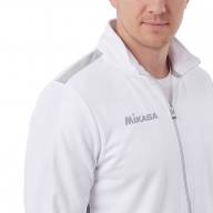 Костюм спортивный MIKASA MT537/530-022-M, р.M, 70% хлопок, 30% полиэстер, бело-серый - Костюм спортивный MIKASA MT537/530-022-M, р.M, 70% хлопок, 30% полиэстер, бело-серый