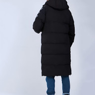Пуховик KELME Hooded Long Jacket Black - Пуховик KELME Hooded Long Jacket Black