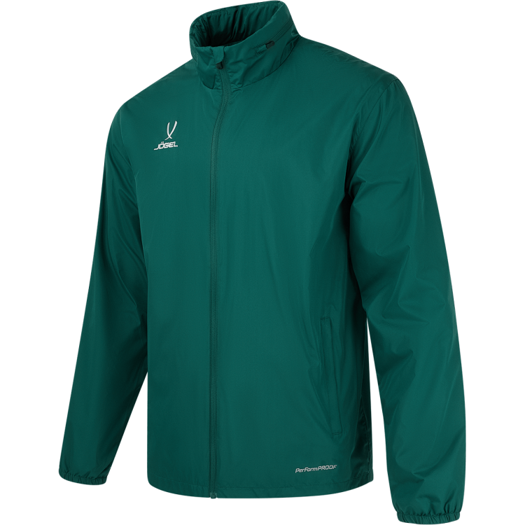 Куртка ветрозащитная JOGEL DIVISION PerFormPROOF Shower Jacket, темно-зеленый