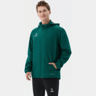 Куртка ветрозащитная JOGEL DIVISION PerFormPROOF Shower Jacket, темно-зеленый - Куртка ветрозащитная JOGEL DIVISION PerFormPROOF Shower Jacket, темно-зеленый