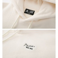 Худи KELME Fleece Hoodie White - Худи KELME Fleece Hoodie White