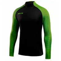 Лонгслив KELME Training Jacket (Black/Green)