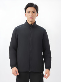 Демисезонная куртка KELME Stand Collar Cotton Coat Black