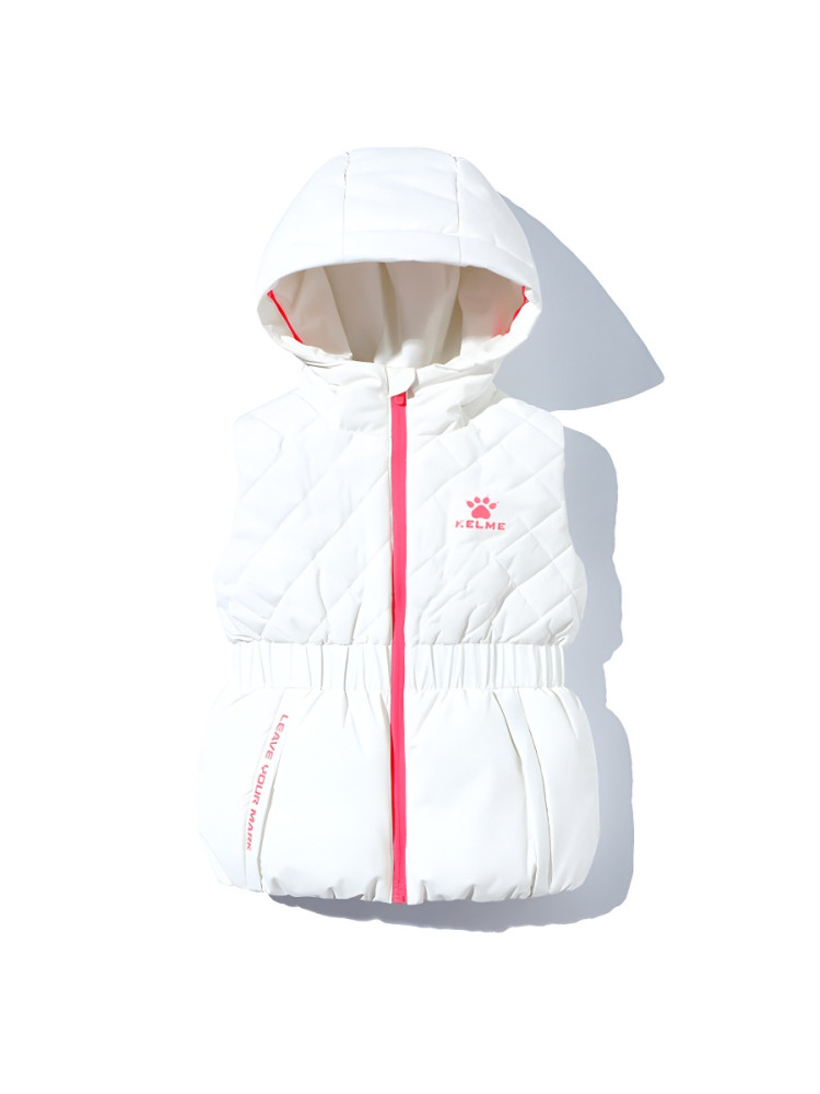 Детский жилет KELME Girl's Down Vest White