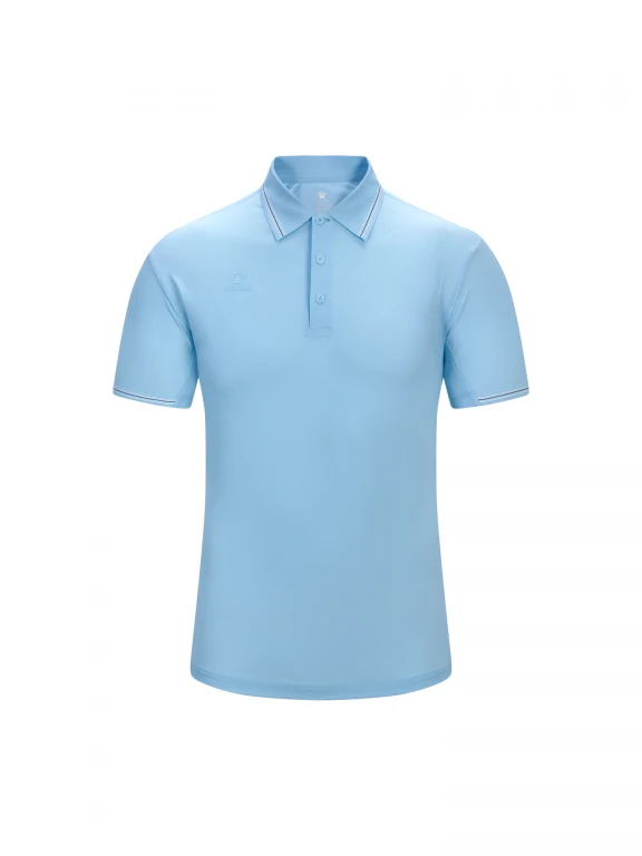 Футболка-поло KELME Men's Polo shirt Light Blue