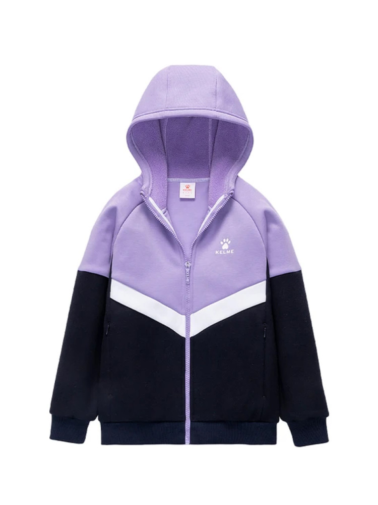 Худи с капюшоном KELME Round Neck Sweater Dark Blue