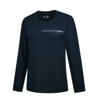 Лонгслив KELME Round Neck Long Sleeve T-shirt Dark Blue - Лонгслив KELME Round Neck Long Sleeve T-shirt Dark Blue