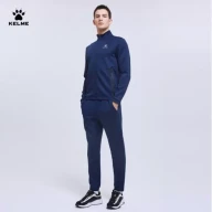 Спортивный костюм KELME Knit Jacket Suit Dark Blue - Спортивный костюм KELME Knit Jacket Suit Dark Blue