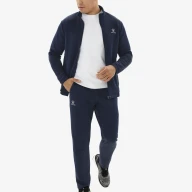 Спортивный костюм KELME Knit Jacket Suit Dark Blue - Спортивный костюм KELME Knit Jacket Suit Dark Blue