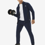 Спортивный костюм KELME Knit Jacket Suit Dark Blue - Спортивный костюм KELME Knit Jacket Suit Dark Blue