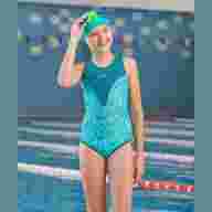 Купальник для плавания Emma Aquamarine, нейлон, подростковый - downloaded from prime-sport.ru