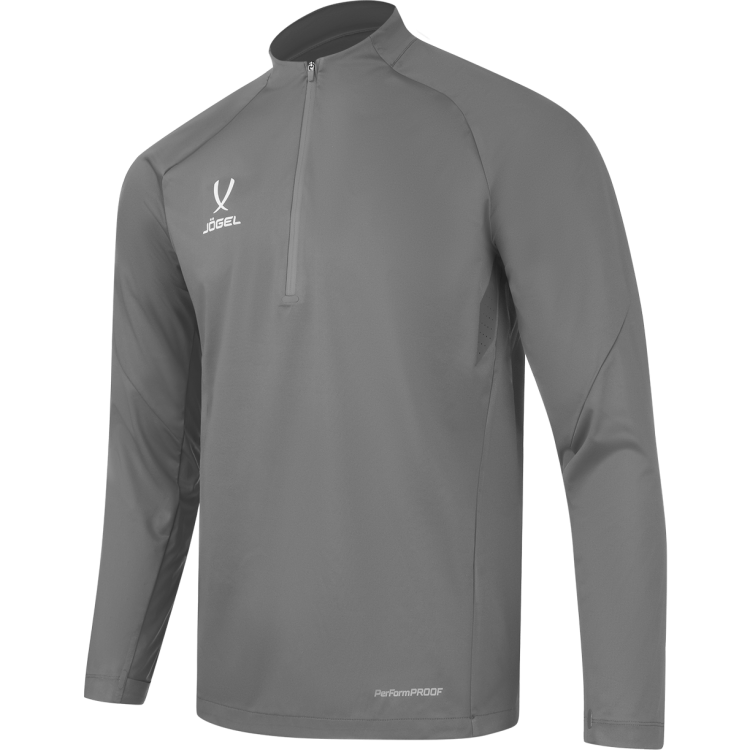 Джемпер ветрозащитный JOGEL PREMIER PerFormPROOF 1/4 Zip Wind Top, серый