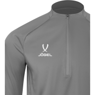 Джемпер ветрозащитный JOGEL PREMIER PerFormPROOF 1/4 Zip Wind Top, серый - Джемпер ветрозащитный JOGEL PREMIER PerFormPROOF 1/4 Zip Wind Top, серый