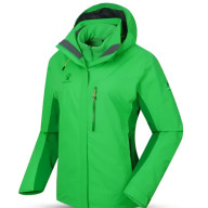 Куртка утепленная KELME Female Jacket (Two-Piece Suit) Light Green - Куртка утепленная KELME Female Jacket (Two-Piece Suit) Light Green