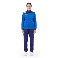 Костюм спортивный жен. MIKASA MT755/751-0100-L, р. L, 100% полиэстер, сине-темносиний - Костюм спортивный жен. MIKASA MT755/751-0100-L, р. L, 100% полиэстер, сине-темносиний