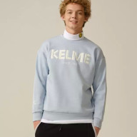Свитшот KELME Round Neck Sweater Light Blue - Свитшот KELME Round Neck Sweater Light Blue