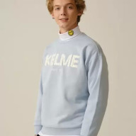 Свитшот KELME Round Neck Sweater Light Blue - Свитшот KELME Round Neck Sweater Light Blue