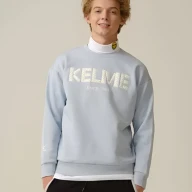Свитшот KELME Round Neck Sweater Light Blue - Свитшот KELME Round Neck Sweater Light Blue