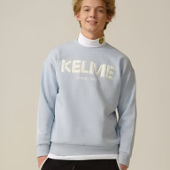 Свитшот KELME Round Neck Sweater Light Blue - Свитшот KELME Round Neck Sweater Light Blue