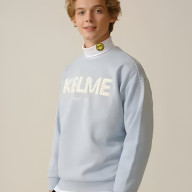 Свитшот KELME Round Neck Sweater Light Blue - Свитшот KELME Round Neck Sweater Light Blue