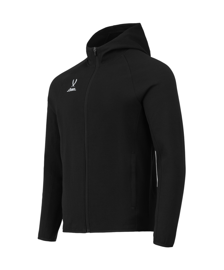 Худи на молнии JOGEL ESSENTIAL Athlete Hooded FZ Jacket, черный
